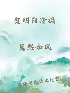 贺明阳冷枫